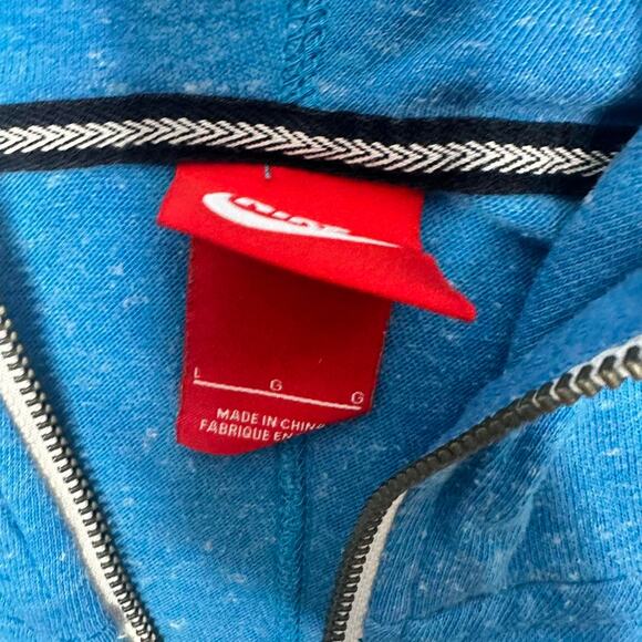 Nike Women’s Vintage Retro Full Zip Light weight Hoodie Size Large - Picture 5 of 5